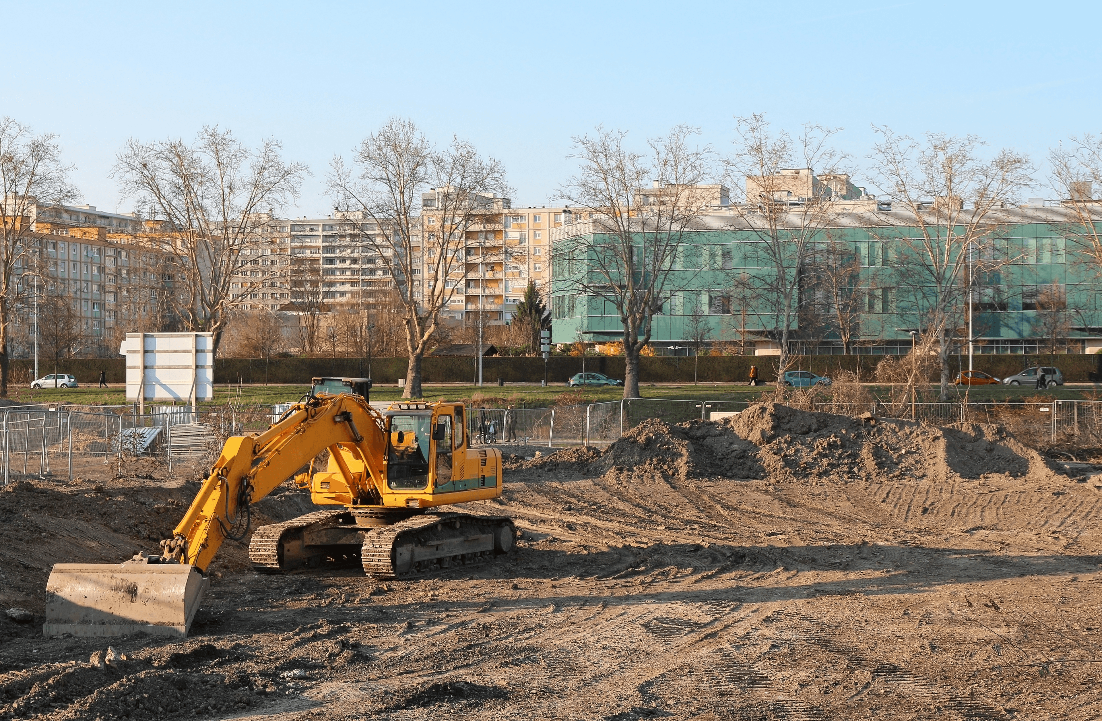 Site preparation work