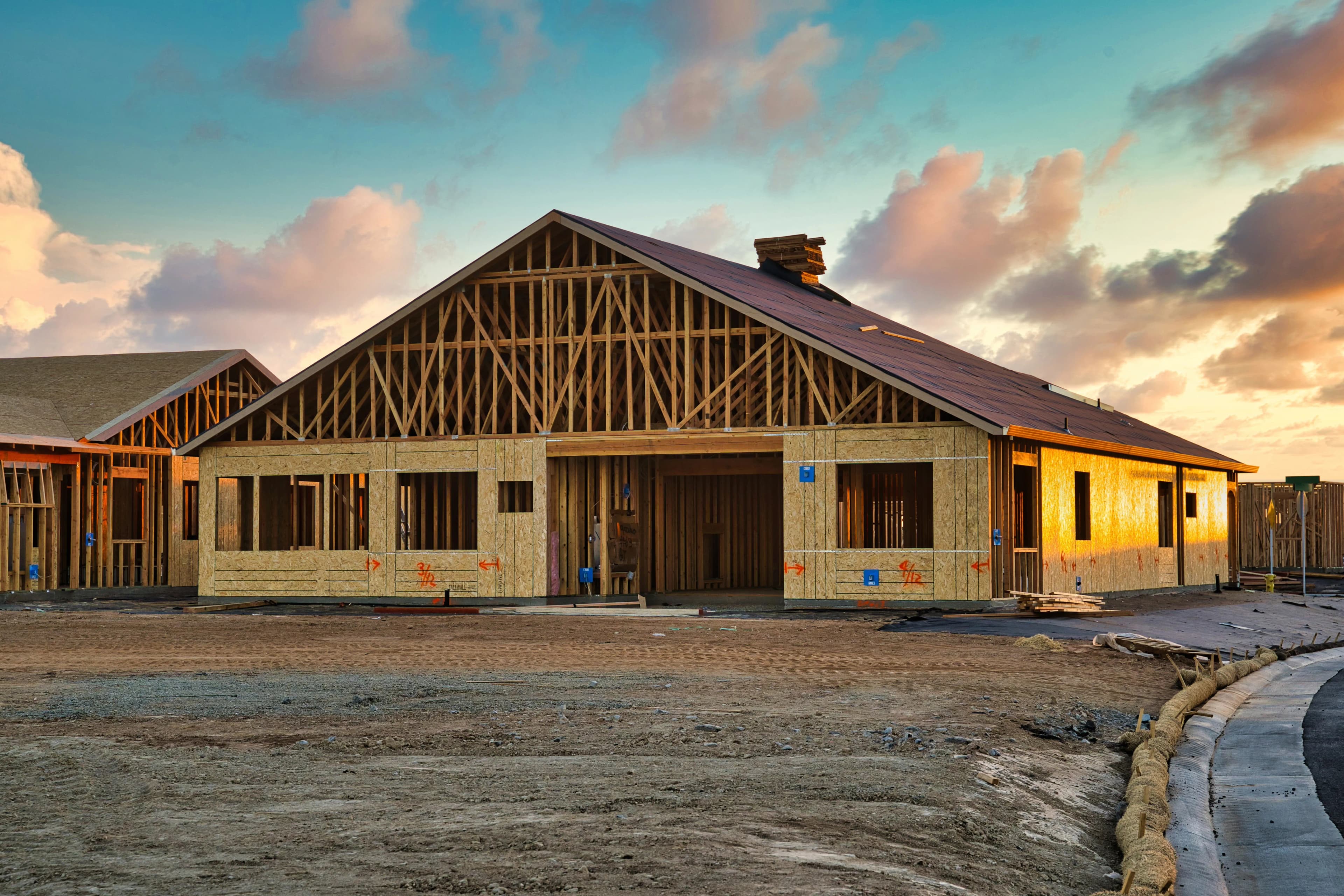 Exterior framing work